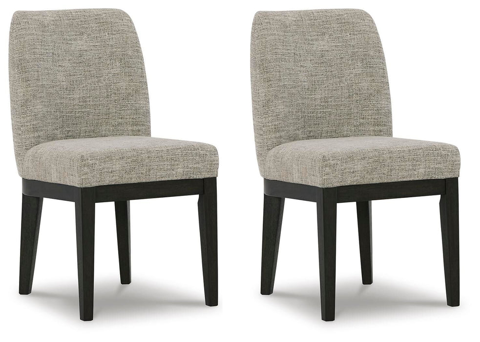 Burkhaus - Dark Brown - Dining Uph Side Chair