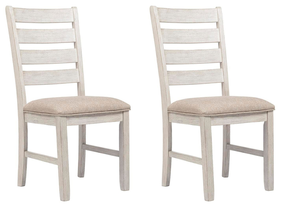 Skempton - White - Dining Uph Side Chair