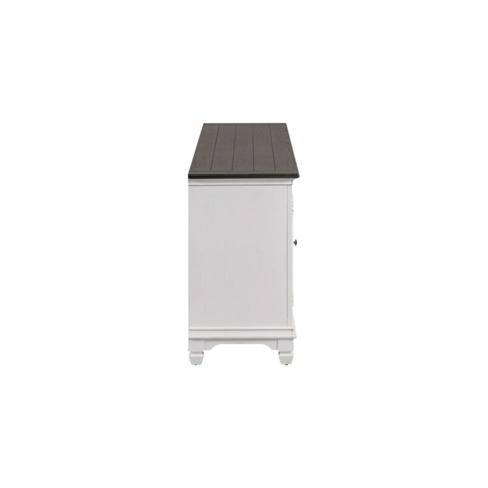 Fireplace TV Consoles - 80" Fireplace TV Console FTS - White