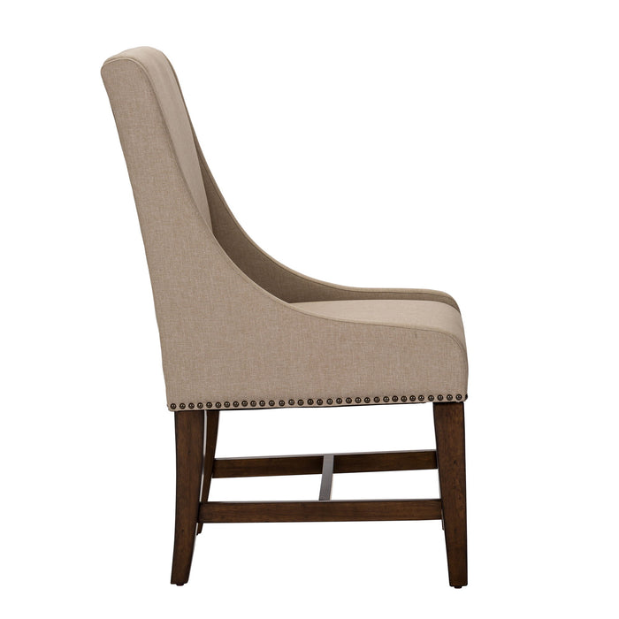Armand - Upholstered Side Chair - Beige