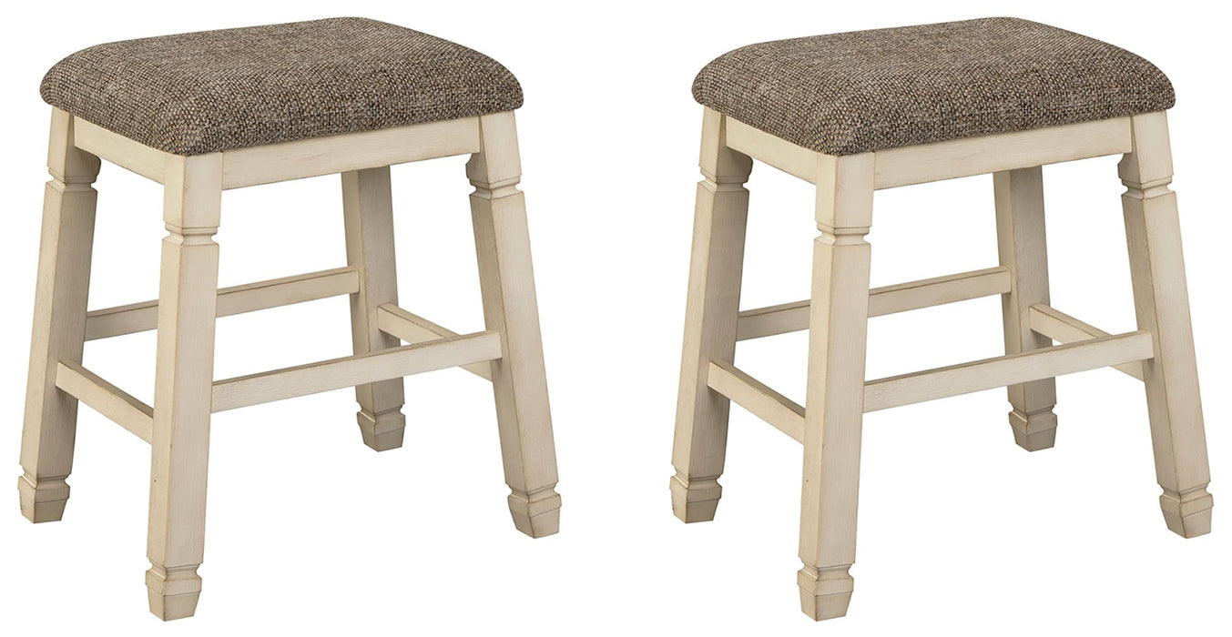 Bolanburg - Beige - Upholstered Stool
