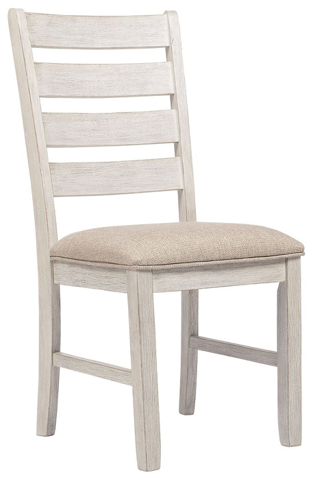 Skempton - White - Dining Uph Side Chair