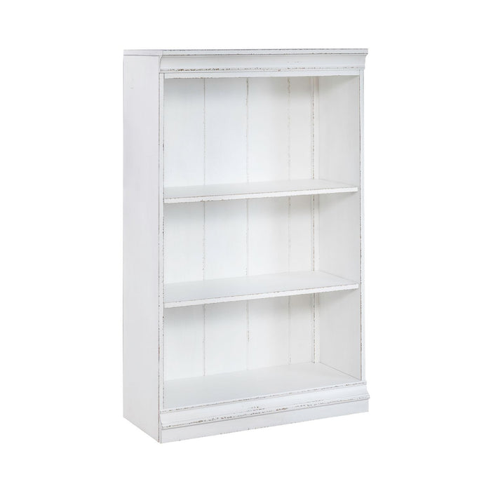 Magnolia Manor - 48" Bookcase - Antique White