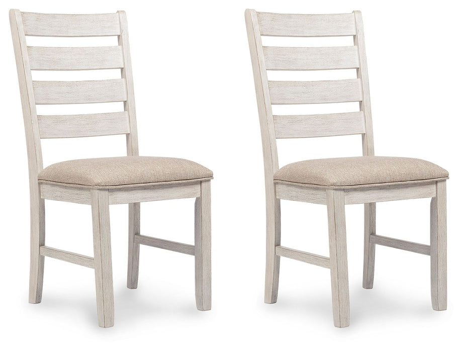 Skempton - White - Dining Uph Side Chair