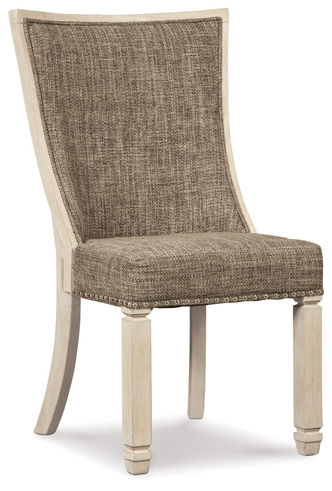Bolanburg - Brown / Beige - Dining Uph Side Chair  - Uph Back