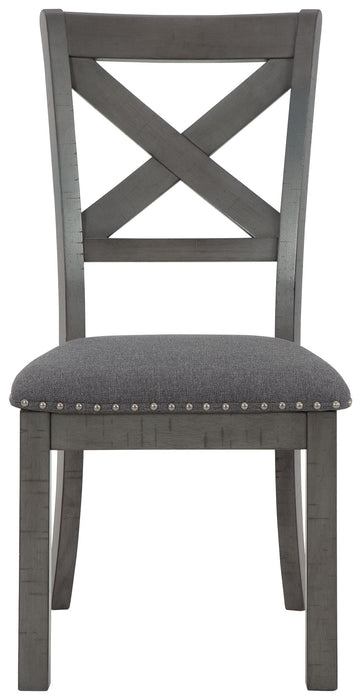 Myshanna - Gray - Dining Uph Side Chair