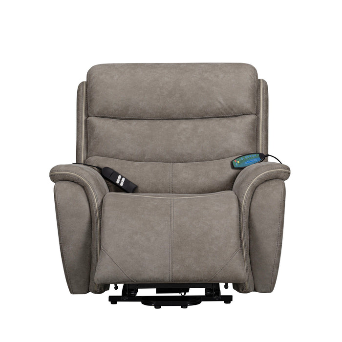 Kamari - Power Lift Recliner With Heat & Massage - Gray