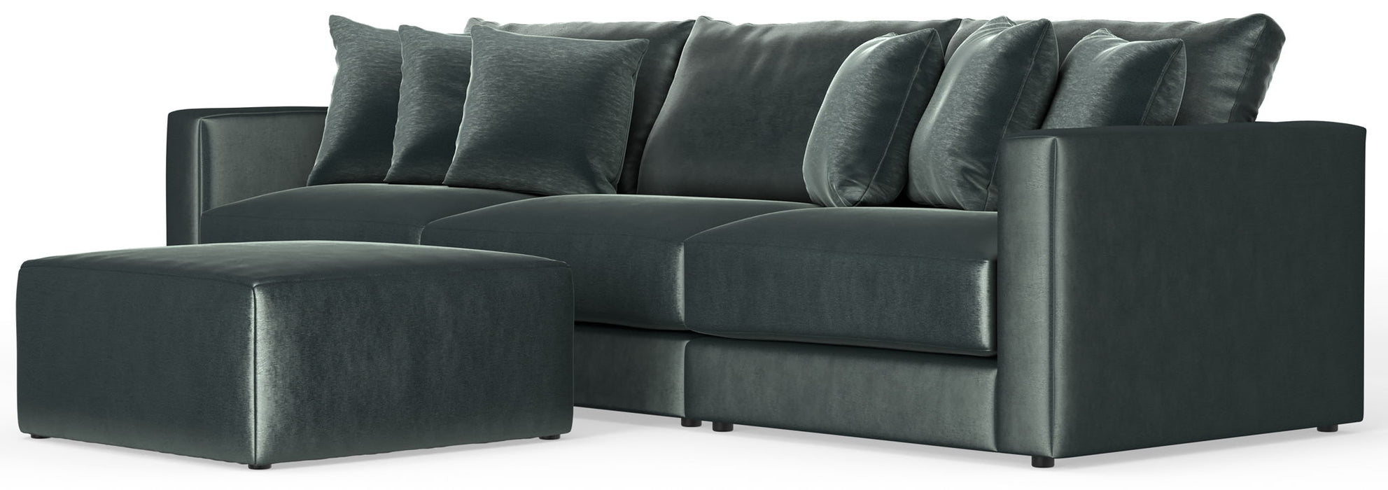 Remington - Modular Sofa And Cocktail Ottoman