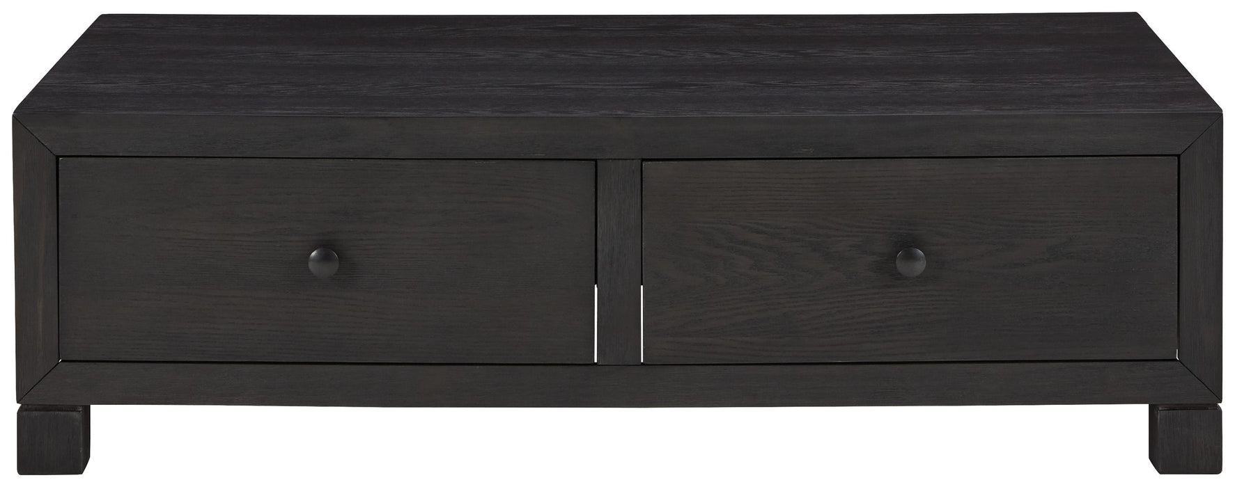 Foyland - Black - Cocktail Table With Storage