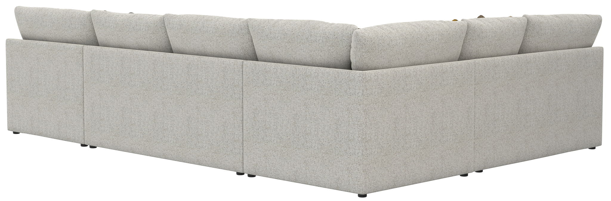 Tori - Sectional With Comfort Coil Seating, Cocktail Ottoman And Accent Pillows Included