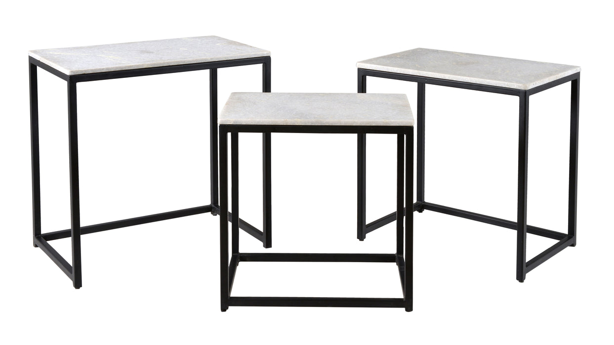 Cosgrove - Nesting Tables (Set of 3) - Ponga Black
