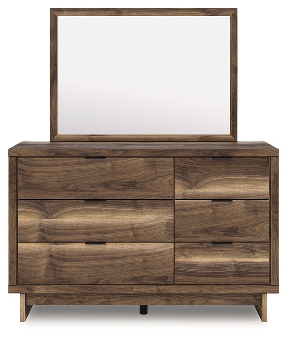 Chirason - Dresser And Mirror - Brown