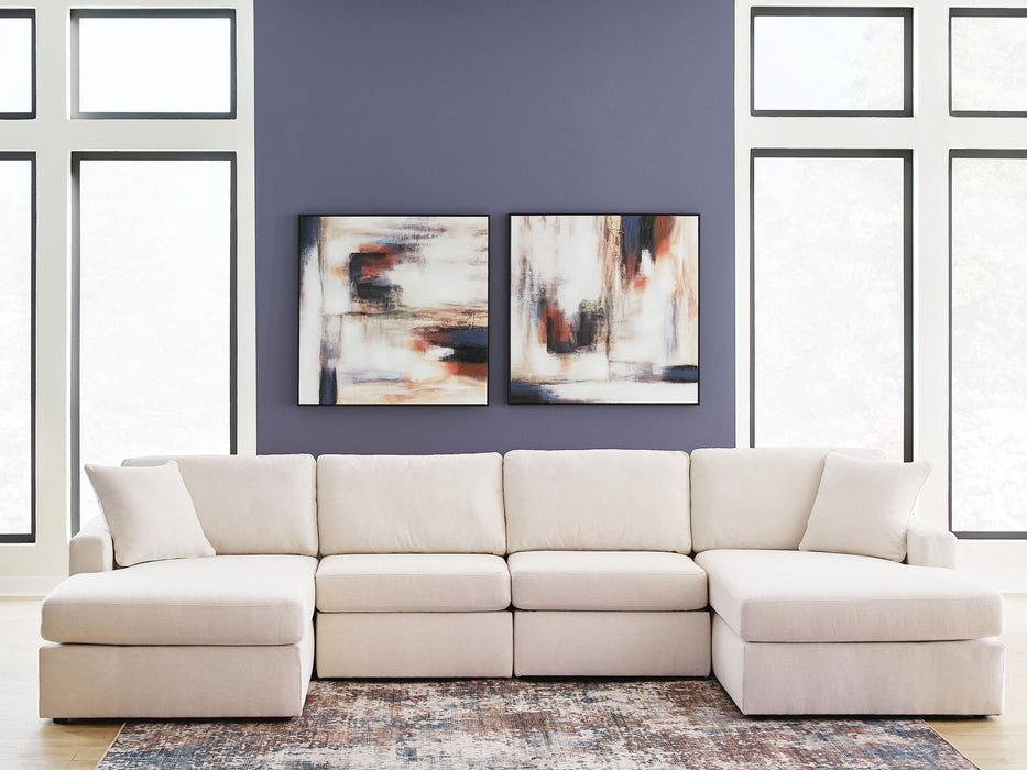 Modmax - U-Shaped Sectional - Oyster