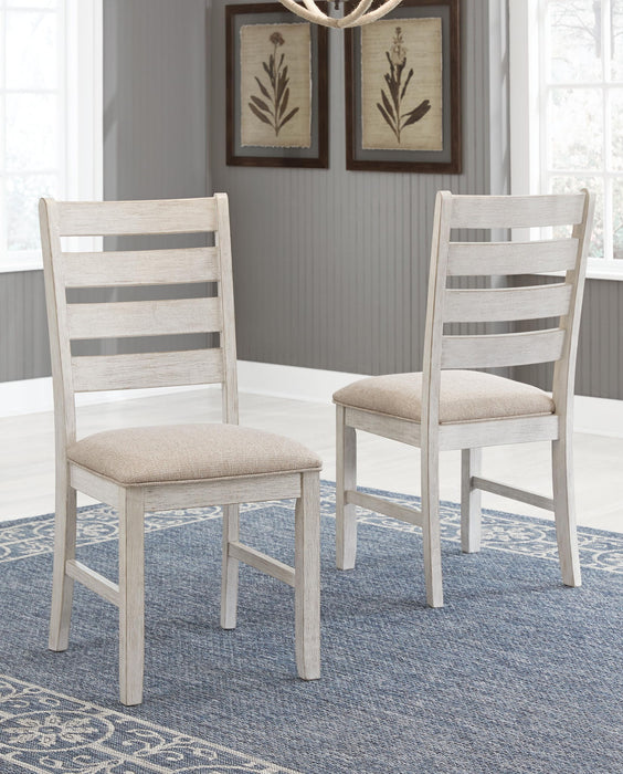 Skempton - White - Dining Uph Side Chair