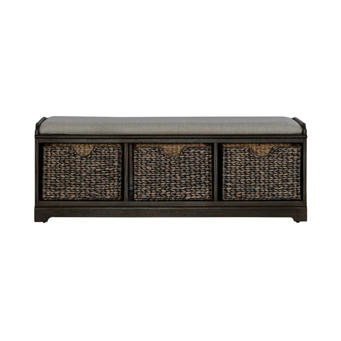 Mill Creek - Wall Bench - Dark Brown
