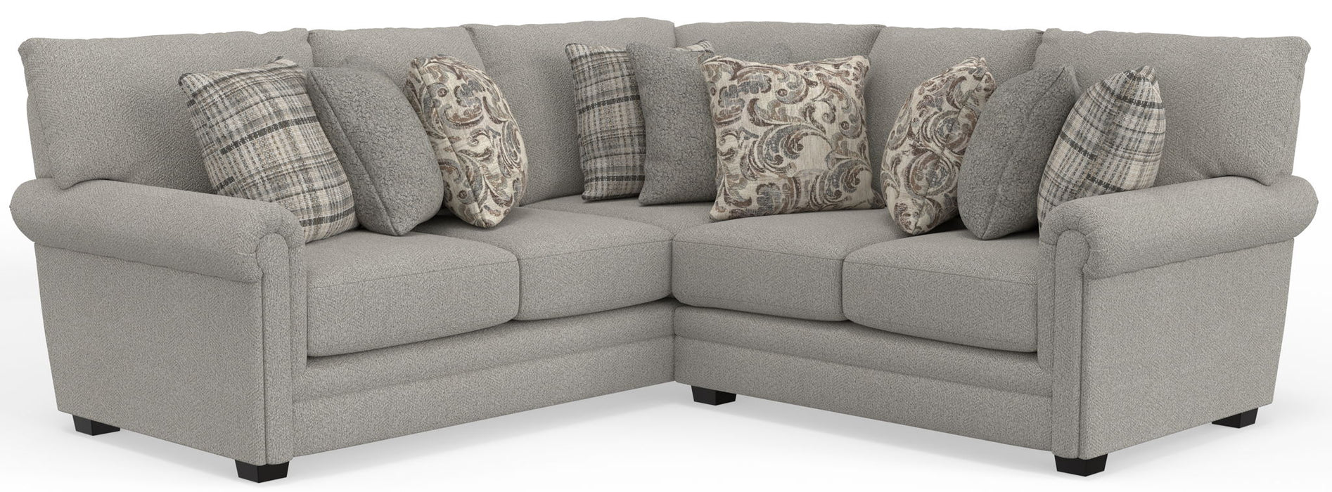Livingston - Sectional With Comfort Coil Seating And Accent Pillows Included