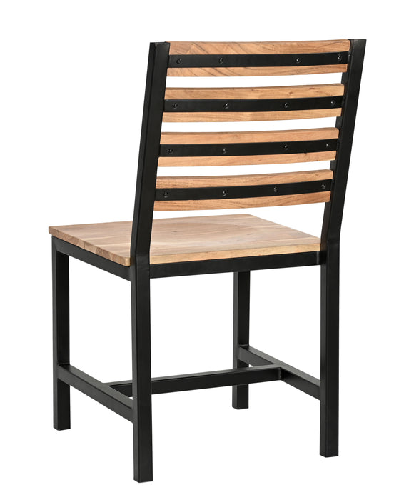 Torino - Dining Chair (Set of 2) - Yorkshire Natural / Black