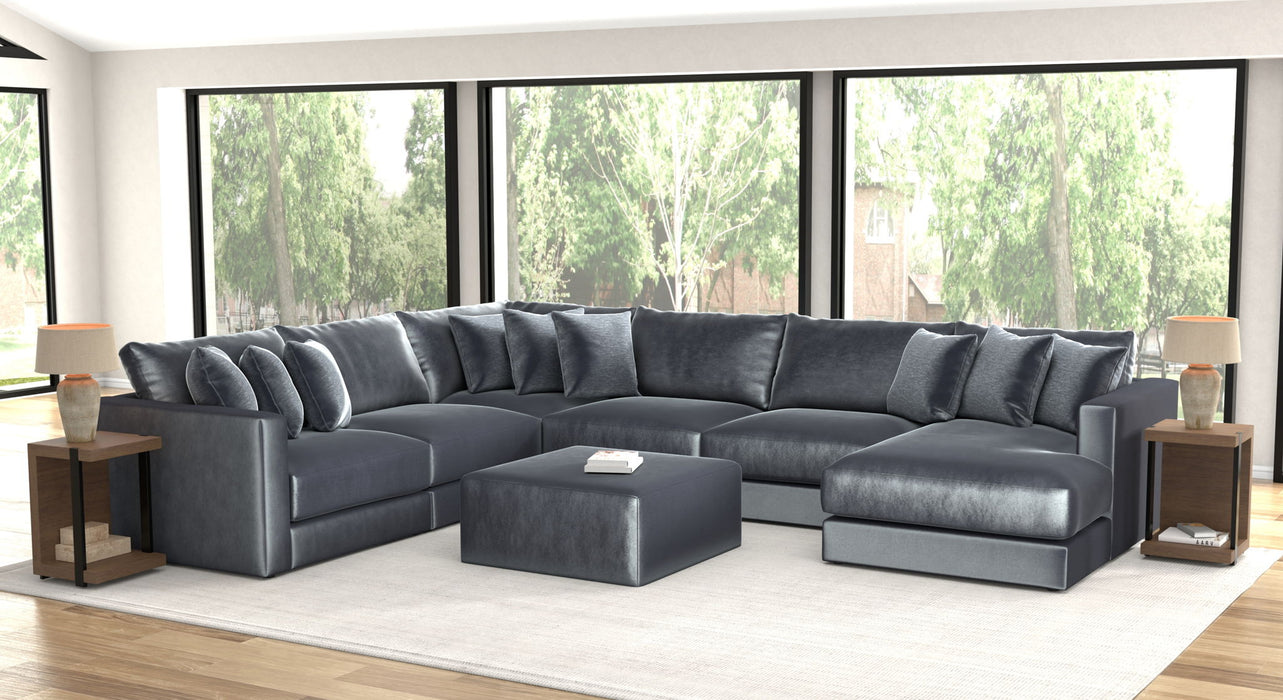 Remington - Modular Sofa And Cocktail Ottoman