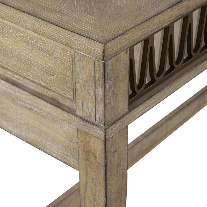 Devonshire - Console Bar Table - Weathered Sandstone
