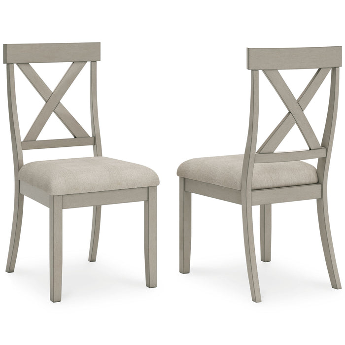 Parellen - Gray - Dining Uph Side Chair