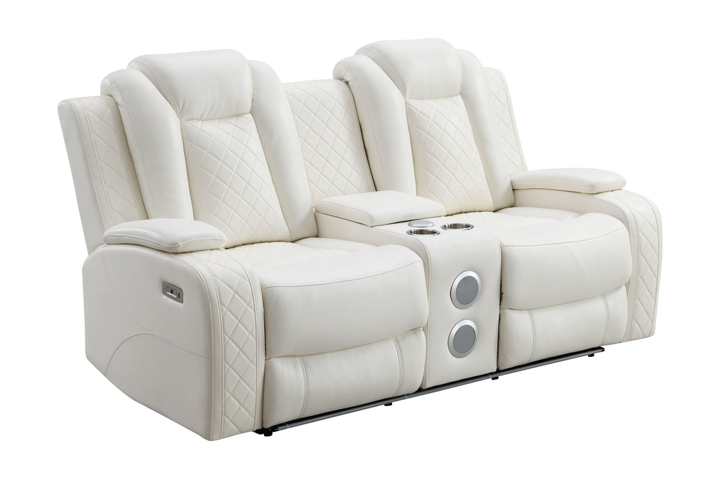 Orion - Console Loveseat With Dual Recliners
