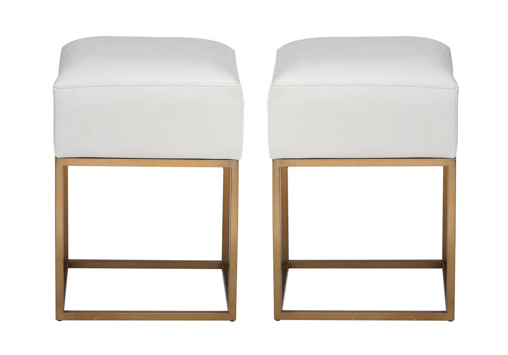 Walsh - Accent Stools (Set of 2) - Avalon Gold
