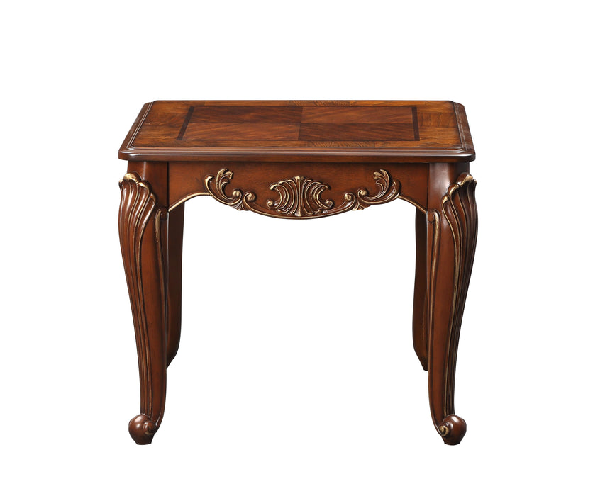 Montecito - Wood End Table - Dark Brown