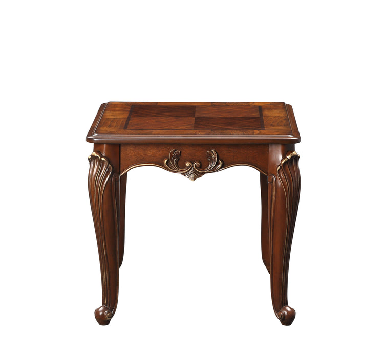 Montecito - Wood End Table - Dark Brown