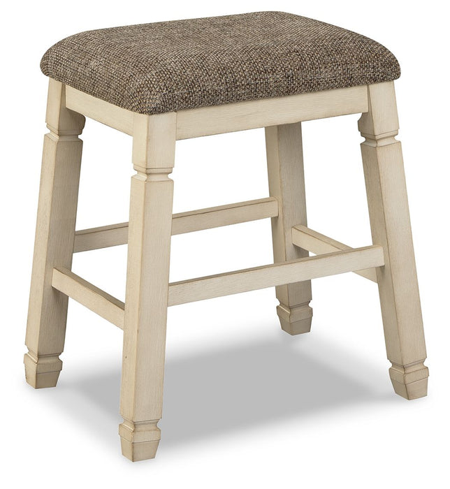 Bolanburg - Beige - Upholstered Stool