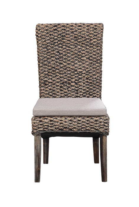 Fenton - Seagrass Dining Chairs (Set of 2) - Warm Natural Sea Grass
