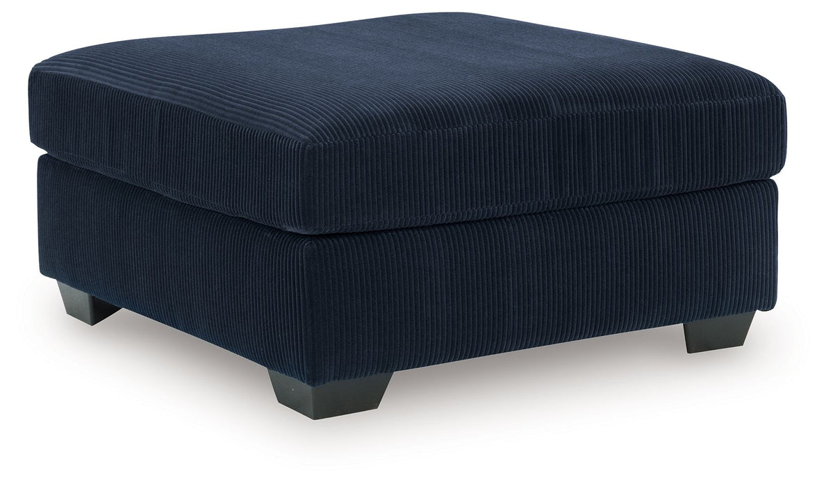 SimpleJoy - Oversized Accent Ottoman - Navy