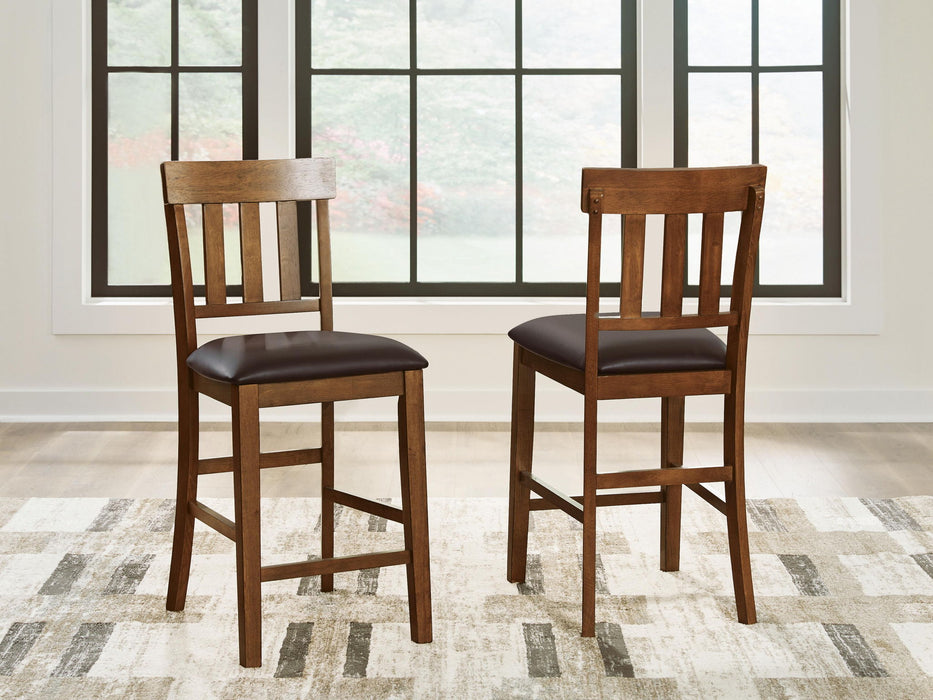 Ralene - Medium Brown - Upholstered Barstool