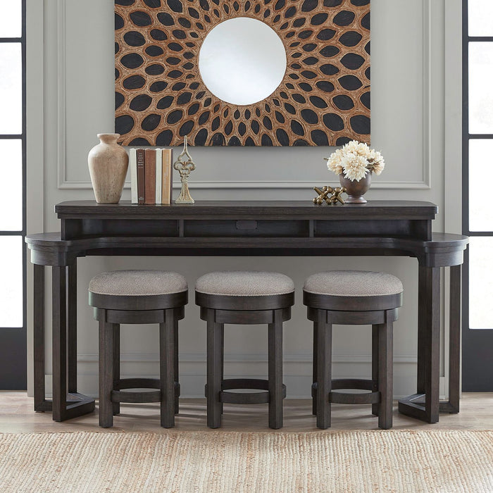 Weston - 4 Piece Bar Set - Brown