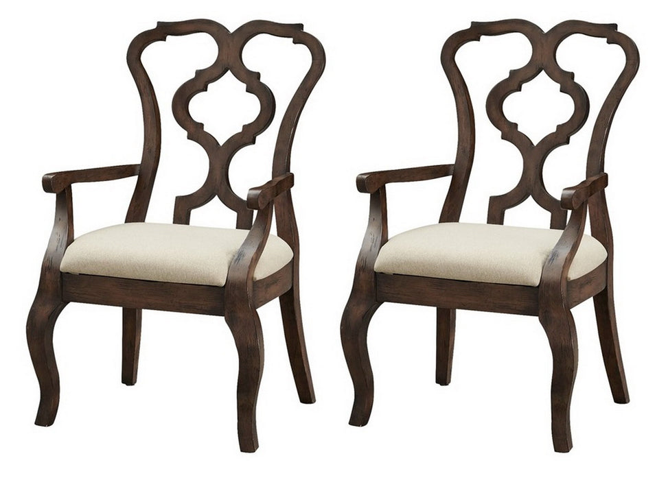 Chateau - Upholstered Dining Arm Chairs (Set of 2)