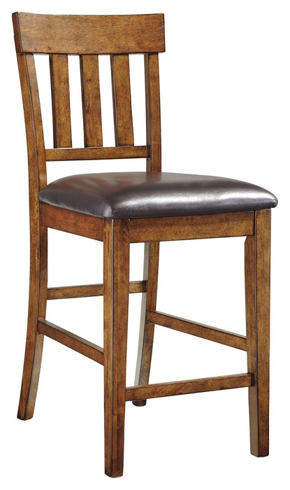 Ralene - Medium Brown - Upholstered Barstool