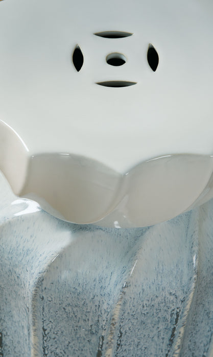 Michamere - Stool - Gray / Taupe