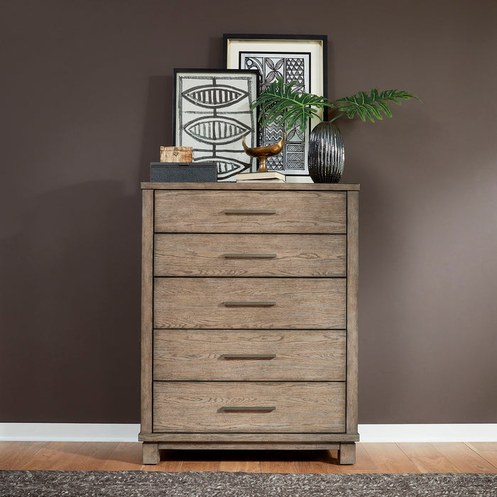Canyon Road - 5 Drawer Chest - Light Brown
