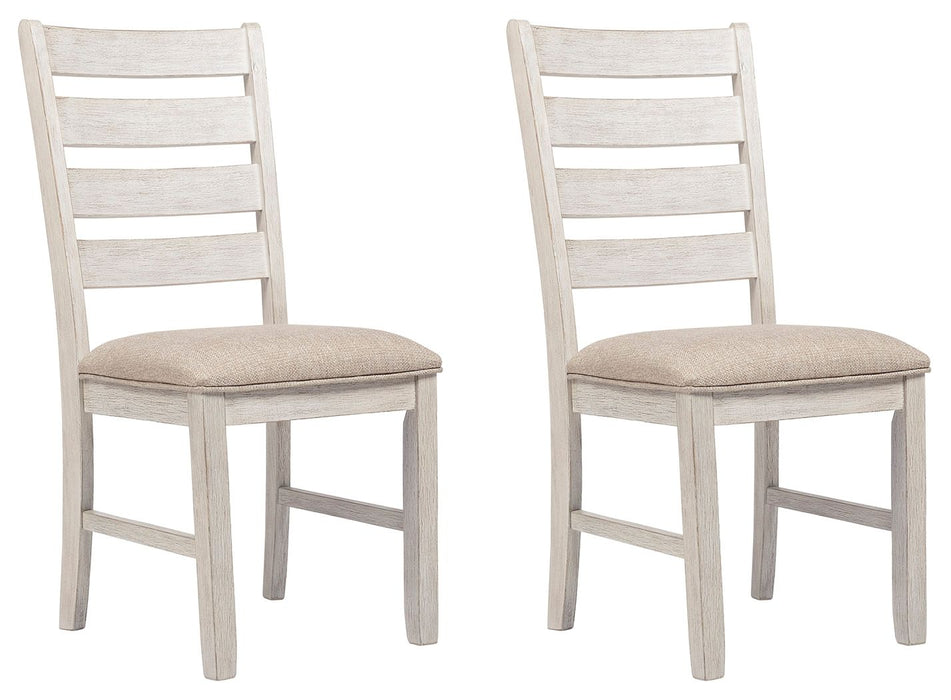 Skempton - White - Dining Uph Side Chair