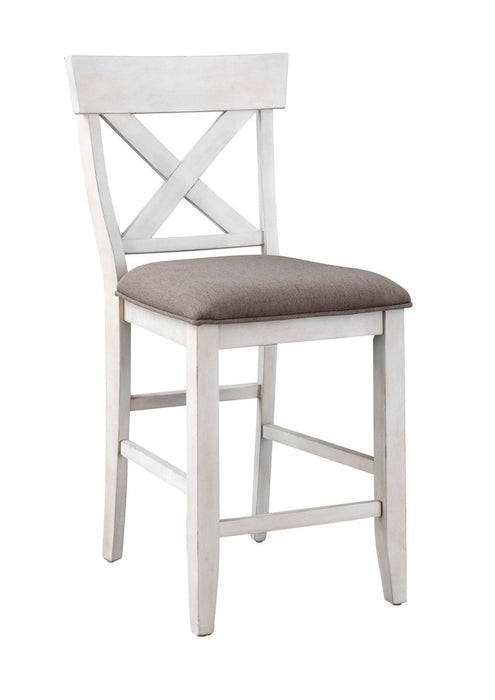 Bar Harbor II - Counter Height Dining Chairs (Set of 2) - Cream