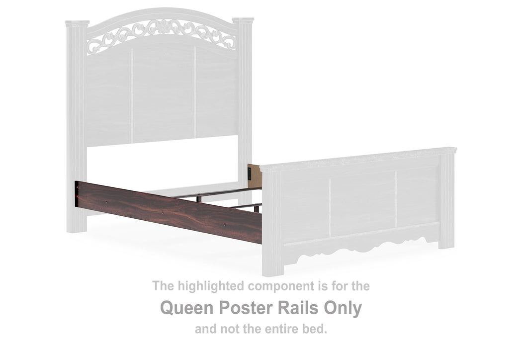 Glosmount - Reddish Brown - Queen Poster Rails