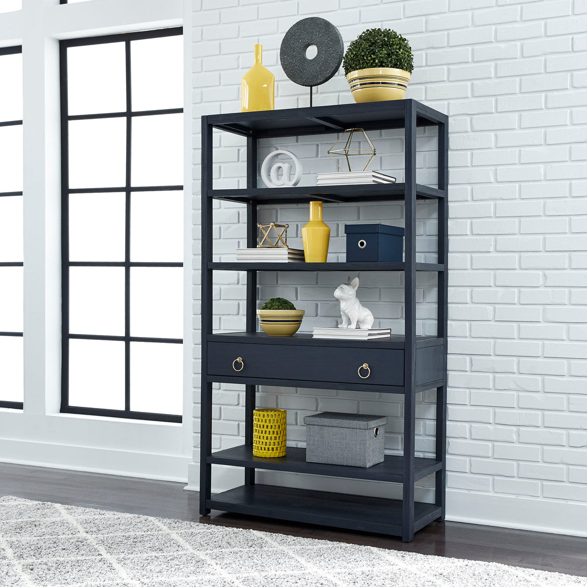 East End - Accent Bookcase — Railway Freight Furniture