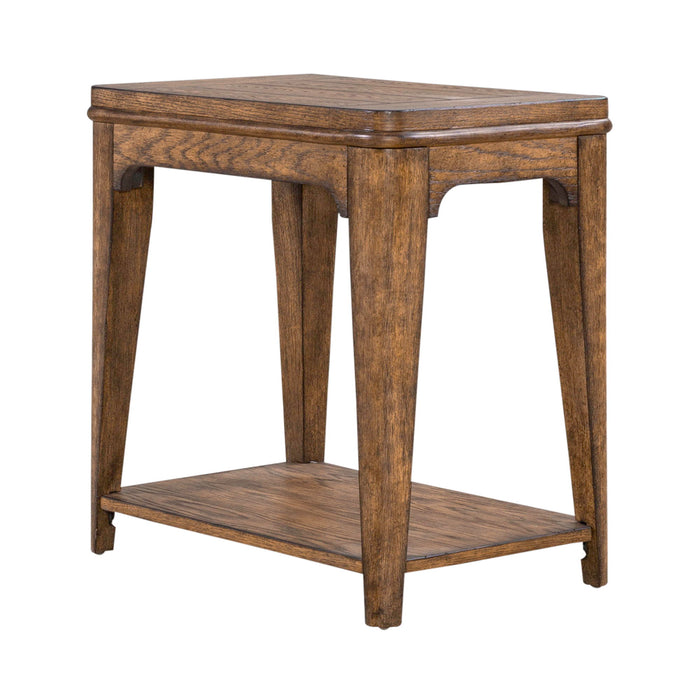 Ashford - Chair Side Table - Light Brown