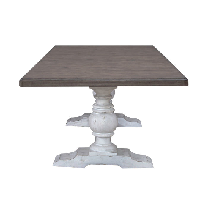 River Place - Trestle Table - White