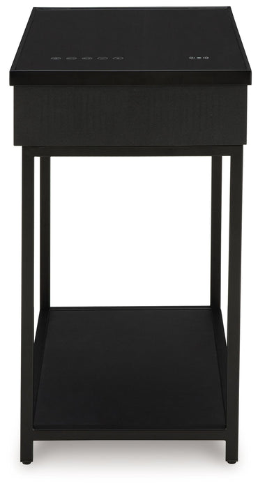 Gemmet - Accent Table - Black