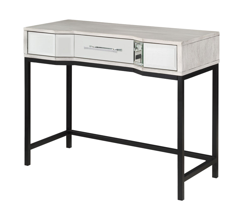 Gabby - One Drawer Console - White / Black