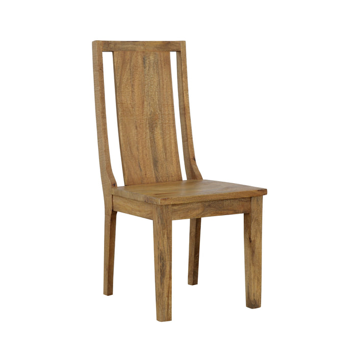 Sunburst - Dining Chairs (Set of 2) - Rayz Natural Brown