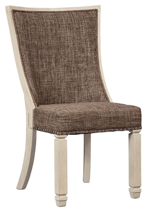 Bolanburg - Brown / Beige - Dining Uph Side Chair  - Uph Back