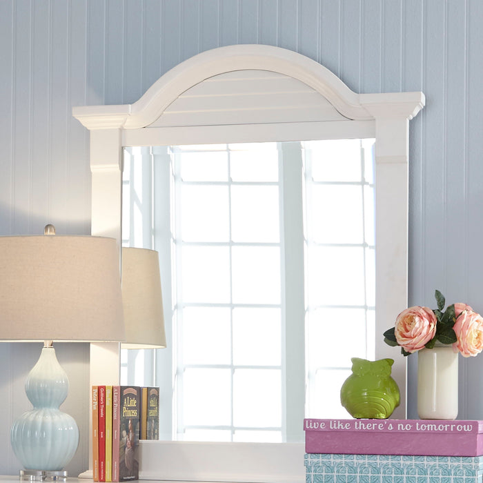 Summer House - Small Mirror - White
