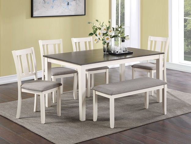 Rowan - 6 Piece Dinette Set With Bench
